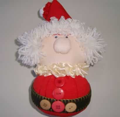 COMO FAZER PAPAI NOEL DE FUXICO