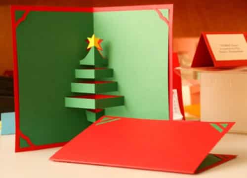 Como fazer cartão de natal artesanal