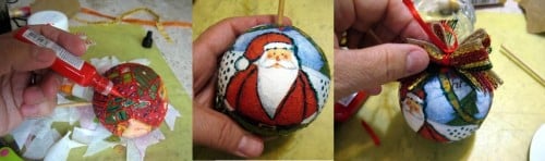 isopor bolas natal