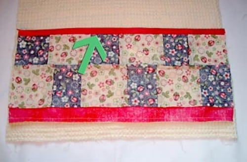 Patchwork para pano de prato