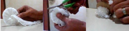Aprenda a fazer boneca de lã