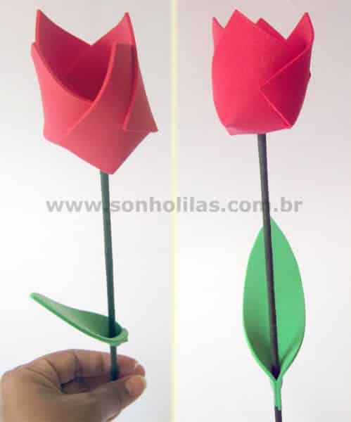 Faça este artesanato de EVA para dia das mães e encante ainda mais a sua mãe (Foto: Divulgação)
