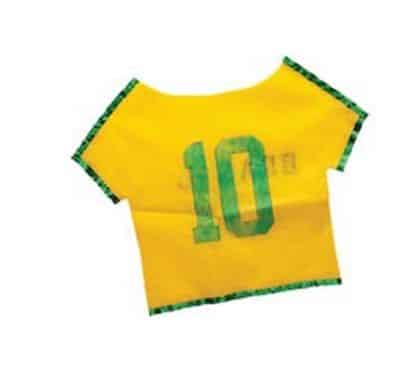 Faça este artesanato de Copa com TNT para entrar no clima da Copa do mundo 2014(Foto: Divulgação)