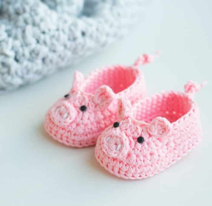sapatinhos de croché