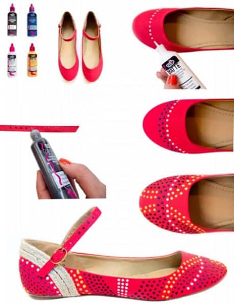 customização de calçados femininos