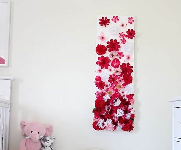 Como Fazer Artesanato com Flores Artificiais Aparador Feito De Paletes ~ Como Fazer Artesanato com Flores Artificiais