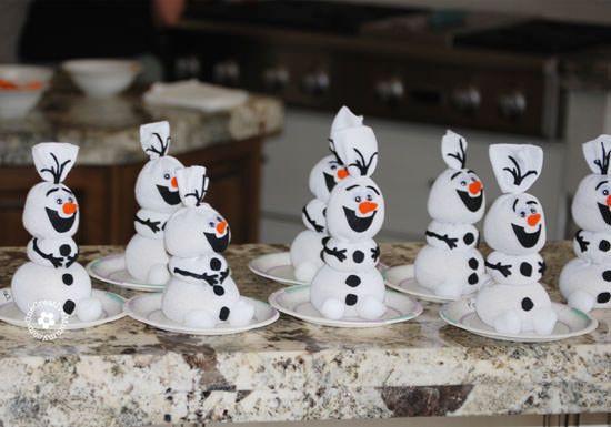 Olaf de meia é fofo e simpático (Foto: onecreativemommy.com)