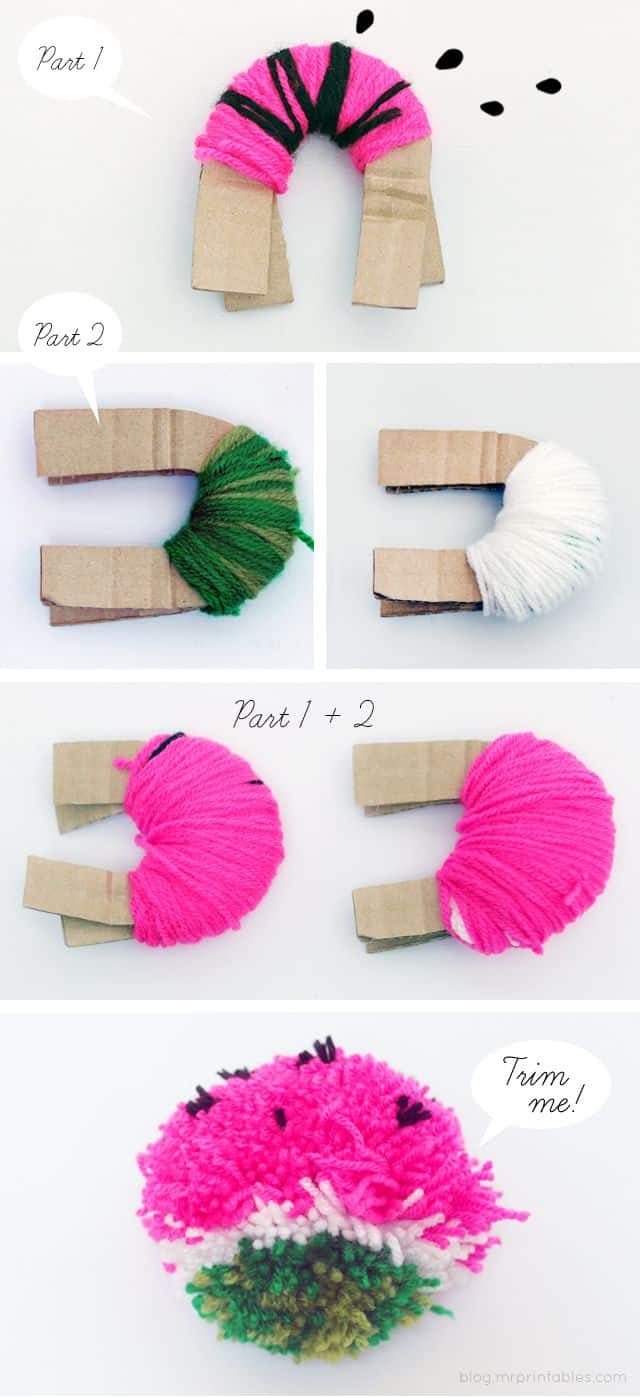 Frutinhas de Pompom