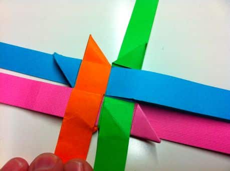 Estrela de Papel para Presente Estrela de Papel para Presente