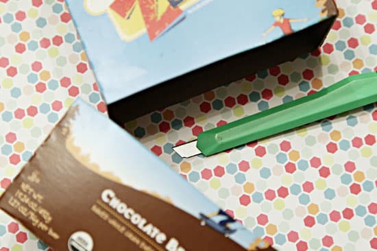 Organizador de Gavetas com Caixas de Cereal Organizador de Gavetas com Caixas de Cereal