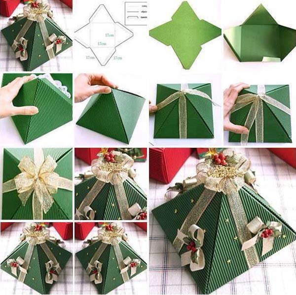 Dicas de Caixas Decorativas para Presentes de Natal Dicas de Caixas Decorativas para Presentes de Natal