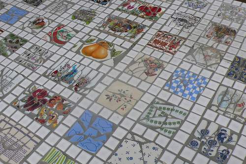Dicas de Artesanatos com Sobras de Azulejos Dicas de Artesanatos com Sobras de Azulejos
