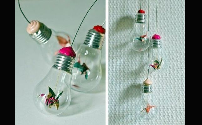 Dicas de Artesanato com Lâmpadas Queimadas Dicas de Artesanato com Lâmpadas Queimadas