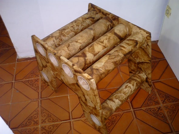 Dicas de Artesanato com Tubos de Papelão Dicas de Artesanato com Tubos de Papelão