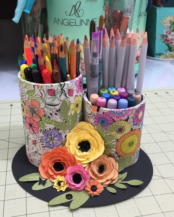 Dicas de Artesanato com Tubos de Papelão Dicas de Artesanato com Tubos de Papelão