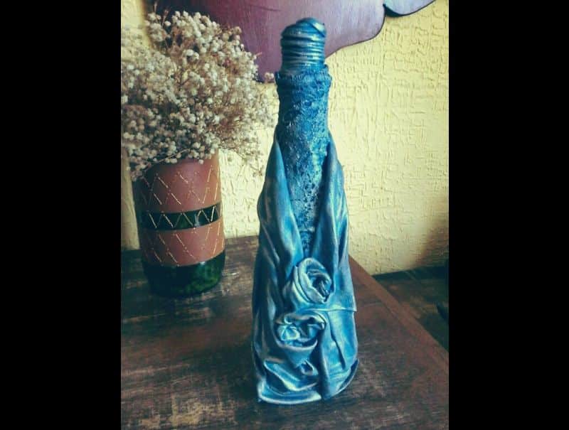 Dicas de Artesanato com Garrafa de Azeite Dicas de Artesanato com Garrafa de Azeite