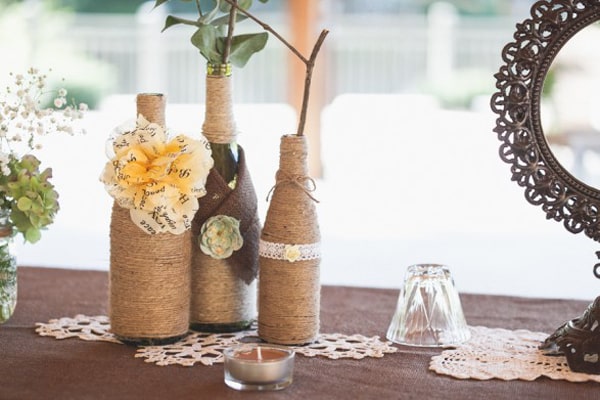enfeite de garrafa com sisal enfeite de garrafa com sisal