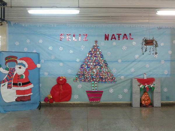 Painel de Natal para Escola: 25 Modelos