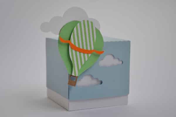 tutorial balao com papel