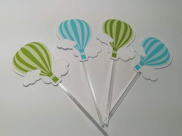 balao com papel topper balao com papel topper