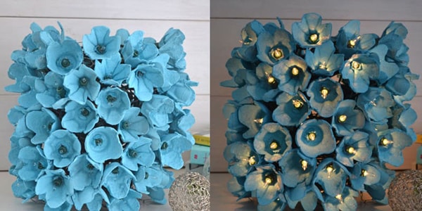 flores de caixa de ovo azul flores de caixa de ovo azul
