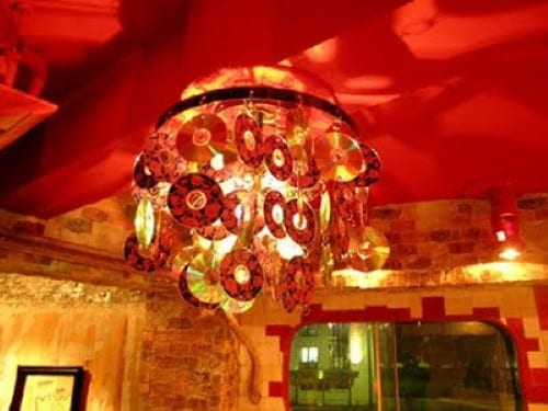 luminaria com cd