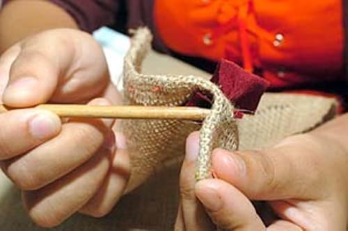 Como fazer artesanato com amarradinho Artesanato De Croche ~ Como fazer artesanato com amarradinho