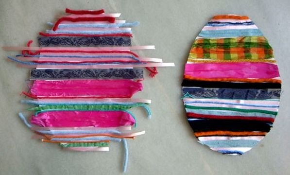 Coloque as crianças para fazerem um lindo ovo de Páscoa de papel (Foto: Divulgação)