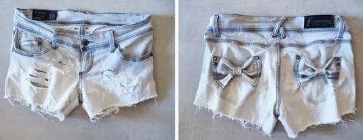É muito fácil fazer uma calça virar um short customizado (Foto: Divulgação)