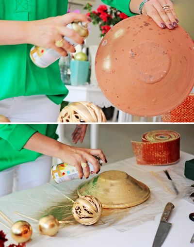 Como Fazer Artesanato de Natal com Flores Artesanato Brasil Natal ~ Como Fazer Artesanato de Natal com Flores
