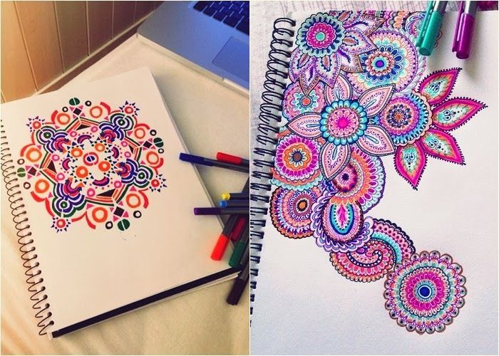 desenhos para fazer na capa do caderno