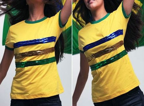 Como Customizar Camiseta para Copa do Mundo Como Customizar Camiseta para Copa do Mundo