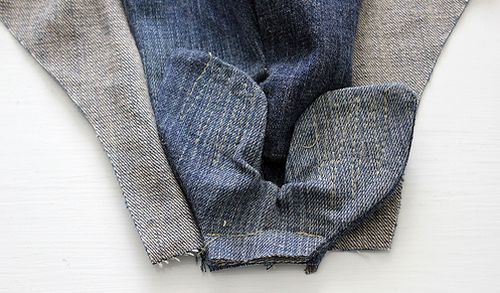 Como Fazer Artesanato com Tecido Jeans Aparador Extensivel Kane ~ Como Fazer Artesanato com Tecido Jeans