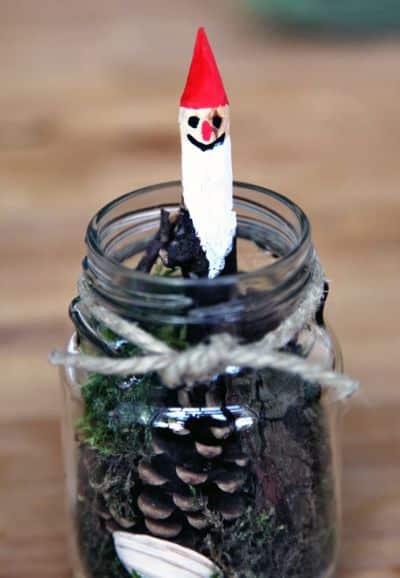 Este simpático minijardim no pote de vidro pode ter o estilo de sua preferência (Foto: bkids.typepad.com)