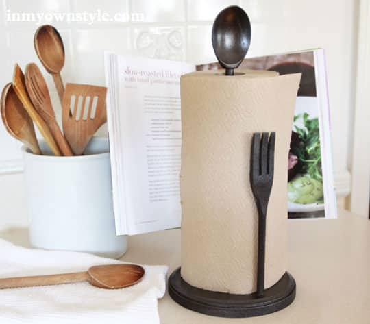 Este suporte para papel-toalha é diferente e faz o maior sucesso (Foto: inmyownstyle.com)