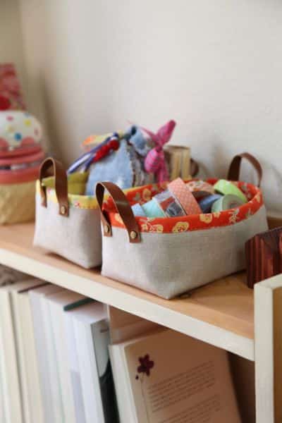 Este organizador em tecido pode ter várias combinações de estilo, escolha a sua preferida (Foto: minkikim.com)