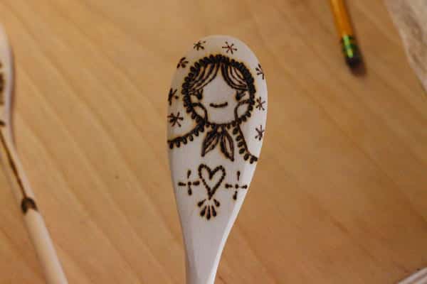 Como Decorar Colher de Pau Passo a Passo (Foto: thinkcrafts.com)