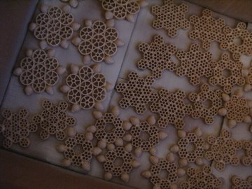 Sugestão de Artesanato com Macarrão Sugestão de Artesanato com Macarrão