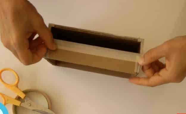 Ideia de Caixa de Bijuterias com Papelão Ideia de Caixa de Bijuterias com Papelão
