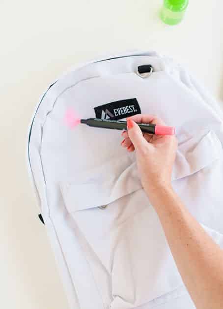 Personalização de Mochila Personalização de Mochila