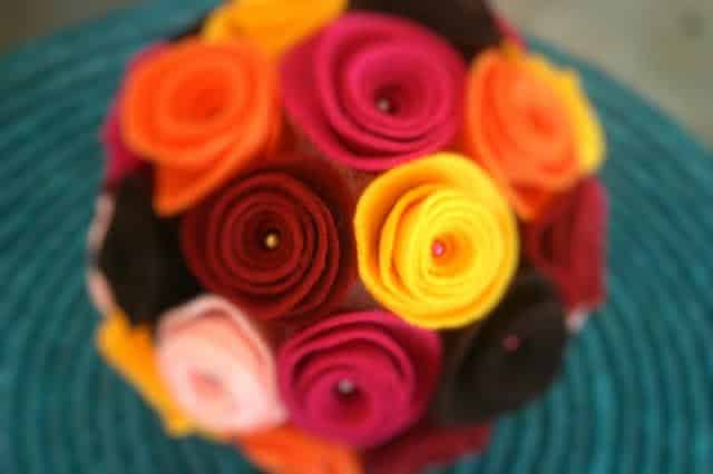 Flores de Feltro Flores de Feltro