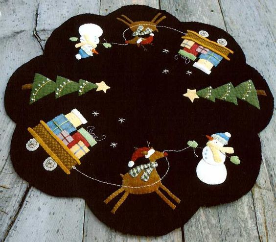 Dicas de Tapetes para Árvore de Natal Dicas de Tapetes para Árvore de Natal