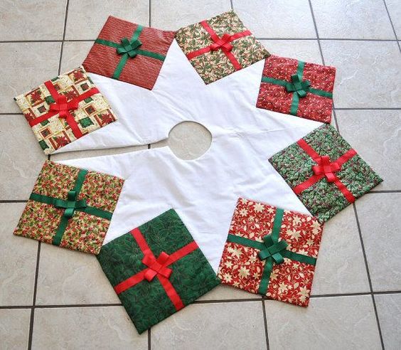Dicas de Tapetes para Árvore de Natal Dicas de Tapetes para Árvore de Natal