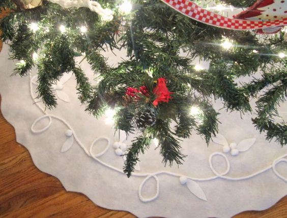 Dicas de Tapetes para Árvore de Natal Dicas de Tapetes para Árvore de Natal
