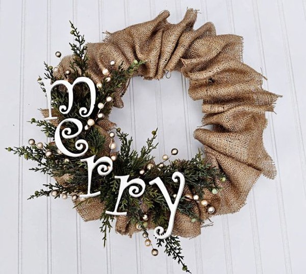 Dicas de Guirlanda de Natal com Juta Dicas de Guirlanda de Natal com Juta