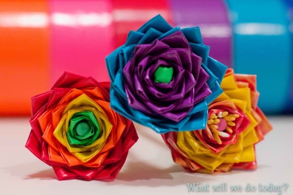 Dicas para Fazer Flor com Fita Adesiva Dicas para Fazer Flor com Fita Adesiva