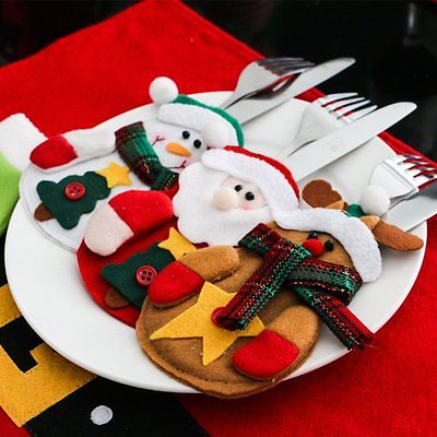 Dicas de Porta-Talher para o Natal Dicas de Porta-Talher para o Natal