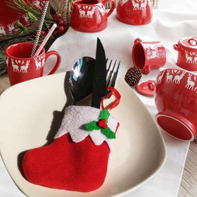 Dicas de Porta-Talher para o Natal Dicas de Porta-Talher para o Natal