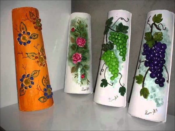 Dicas de Artesanato em Telha de Barro Dicas de Artesanato em Telha de Barro