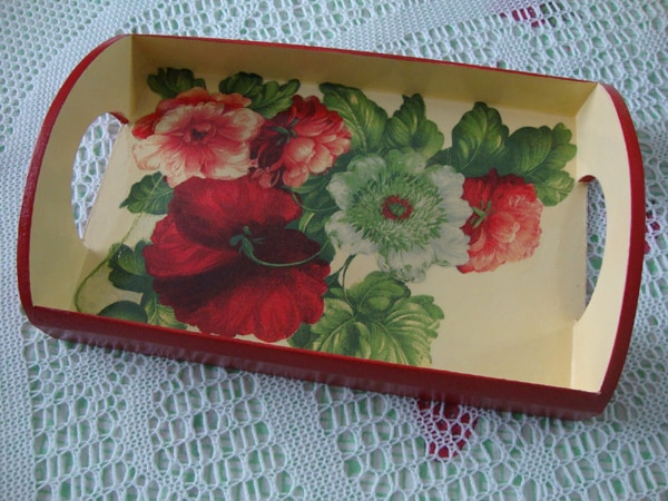 Dicas de Decoupage em Madeira Dicas de Decoupage em Madeira